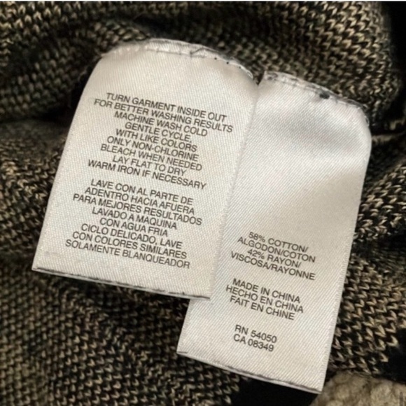 Retro knit sweater, geometric, cozy soft stretchy warm, wide scoop neck - Picture 6 of 6